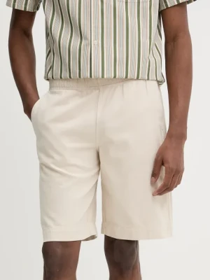 PS Paul Smith szorty z domieszką lnu męskie kolor beżowy M2R.699P.P22319
