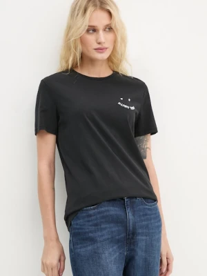 PS Paul Smith t-shirt bawełniany czarny