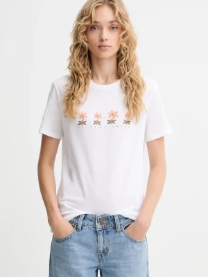 PS Paul Smith t-shirt bawełniany damski kolor biały W2R-G799-TP5428