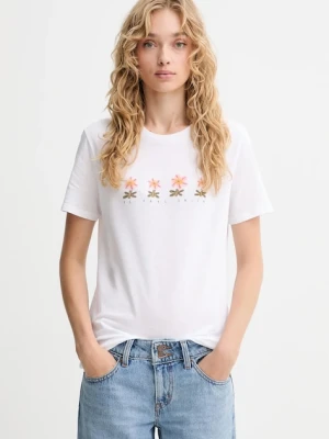 PS Paul Smith t-shirt bawełniany damski kolor biały W2R-G799-TP5428