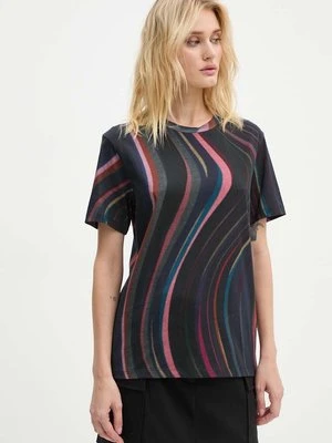 PS Paul Smith t-shirt bawełniany damski kolor czarny W2R.232V.NP4787