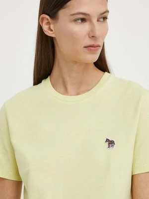 PS Paul Smith t-shirt bawełniany kolor zielony W2R.G799.EP1846