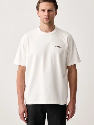 PS Paul Smith T-shirt męski bawełniany biały