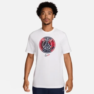 PSG Crest Tee, markiNike, T-Shirty i Polo, w kolorze biały, rozmiar: