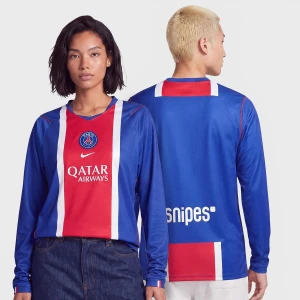 PSG Dri-FIT Jersey Longsleeve Home Stadium Nike niebieski