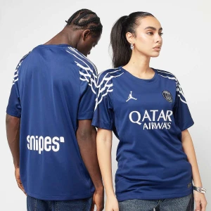 Jordan PSG Nike Dri-Fit Jersey Shortsleeve Stadium Fourth mężczyźni Jerseys niebieski rozmiar Odzież