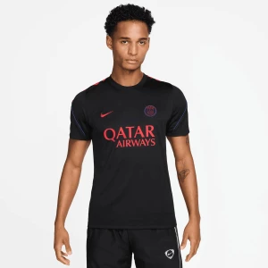 PSG Strike Soccer Dri-FIT Short-Sleeve Top Nike czarny