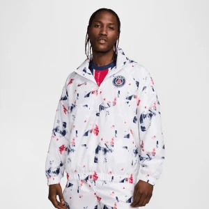 Zdjęcie produktu Nike PSG Windrunner Football Anorak Jacket mężczyźni Komplety dresowe biały rozmiar Odzież
