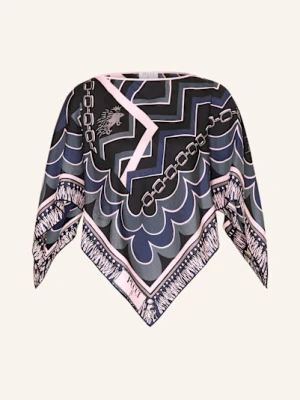 Pucci Bluzka Bez Rękawów Z Jedwabiu schwarz