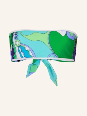 Pucci Góra Od Bikini Bandeau blau