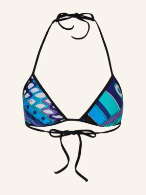 Pucci Góra Od Bikini Trójkątnego blau