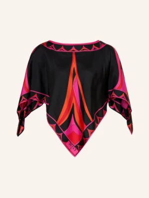 Pucci Jedwabna Bluzka Z Rękawami 3/4 pink