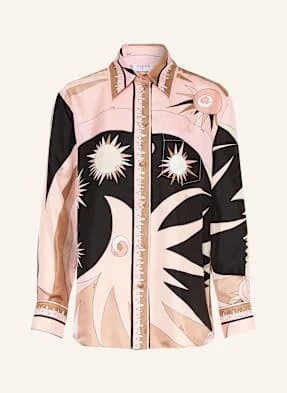 Pucci Koszula Camicia Z Jedwabiu rosa