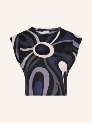 Pucci Krótki Top schwarz