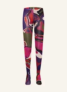 Pucci Rajstopy Z Pudełkiem Prezentowym pink