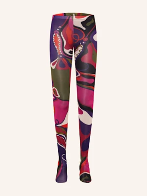 Pucci Rajstopy Z Pudełkiem Prezentowym pink