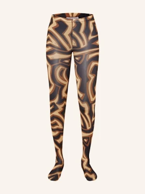 Pucci Rajstopy Z Pudełkiem Prezentowym schwarz