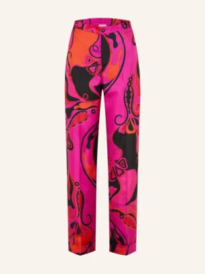 Pucci Spodnie Jedwabne pink