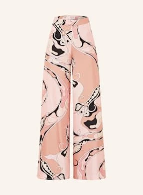 Pucci Spodnie Marlena Z Jedwabiu rosa