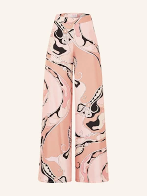 Pucci Spodnie Marlena Z Jedwabiu rosa