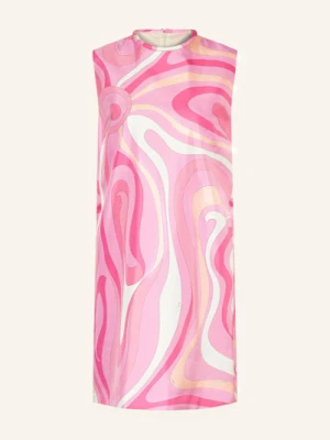 Pucci Sukienka Z Jedwabiu pink