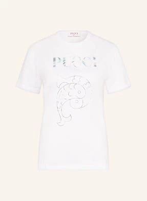 Pucci T-Shirt weiss