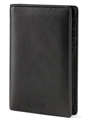 Puccini Etui "Zen" w kolorze czarnym na dokumenty podróżne - 10 x 14 x 1 cm rozmiar: onesize