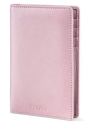 Puccini Etui "Zen" w kolorze jasnoróżowym na dokumenty podróżne - 10 x 14 x 1 cm rozmiar: onesize