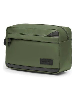 Puccini Kosmetyczka "Casual" w kolorze khaki - 17 x 10 cm rozmiar: onesize