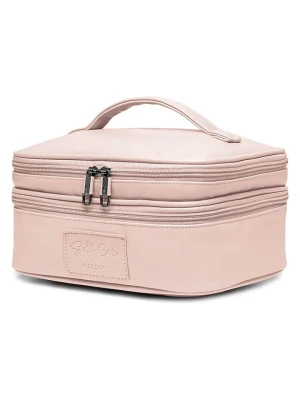 Puccini Kosmetyczka "Fashion" w kolorze beżowym - 23 x 18 x 12 cm rozmiar: onesize