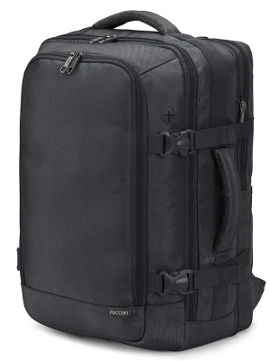 Puccini Plecak "M Easy Pack" w kolorze czarnym - 30,5 x 43 x 24,5 cm rozmiar: onesize