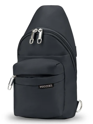 Puccini Plecak w kolorze czarnym - 18 x 30 x 6 cm rozmiar: onesize