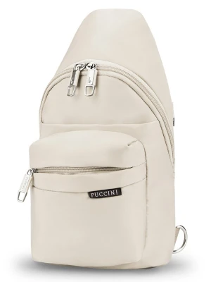 Puccini Plecak w kolorze kremowym - 18 x 30 x 6 cm rozmiar: onesize