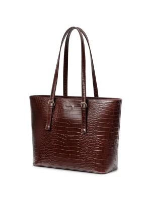 Puccini Shopper bag w kolorze brązowym - 42 x 29 x 14 cm rozmiar: onesize