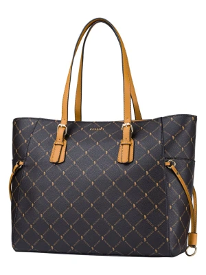 Puccini Shopper bag w kolorze granatowym - 43 x 30 x 12 cm rozmiar: onesize