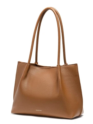 Puccini Shopper bag w kolorze jasnobrązowym - 34 x 25 x 15 cm rozmiar: onesize
