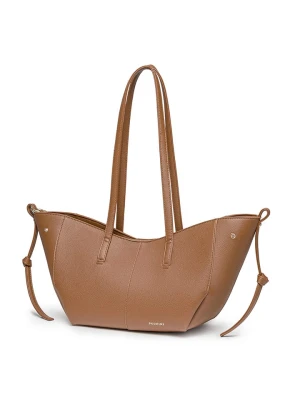Puccini Shopper bag w kolorze jasnobrązowym - 50 x 22 x 17 cm rozmiar: onesize