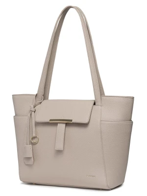 Puccini Shopper bag w kolorze szarobrązowym - 45 x 30 x 16 cm rozmiar: onesize