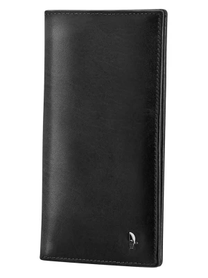 Puccini Skórzany portfel w kolorze czarnym - 10 x 19 x 2 cm rozmiar: onesize