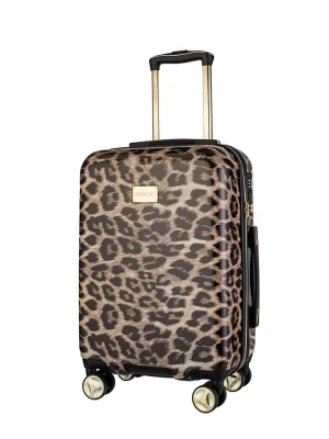 Puccini Walizka "Beverly Hills" w kolorze brązowo-czarnym - 39 x 55 x 20 cm rozmiar: onesize