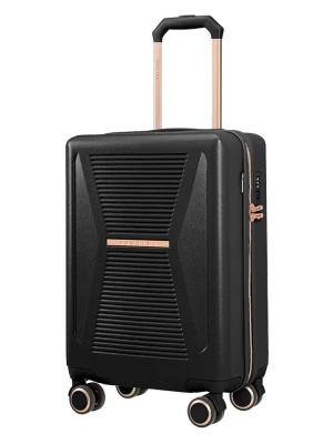 Puccini Walizka "Malibu" w kolorze czarnym - 36 x 55 x 20 cm rozmiar: onesize