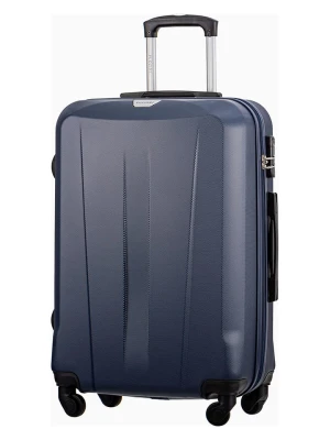 Puccini Walizka "Paris" w kolorze granatowym - 45 x 67 x 25 cm rozmiar: onesize