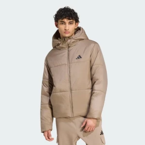 Puchowa ocieplana kurtka Essentials Highloft Adidas Khaki Six