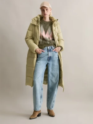 Puchowy płaszcz puchowy z luźnym kapturem Marc O'Polo