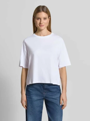 Pudełkowy krój t-shirt z bawełny ekologicznej model 'Derby' Soyaconcept