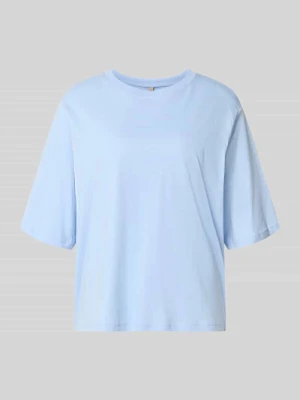 Pudełkowy krój t-shirt z bawełny ekologicznej model 'Derby' Soyaconcept