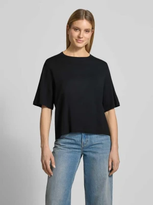 Pudełkowy krój t-shirt z bawełny ekologicznej model 'Derby' Soyaconcept