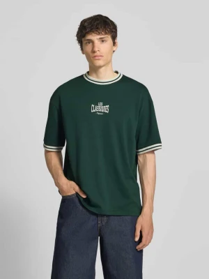 pudełkowy krój t-shirt z czystej bawełny model 'LES' Only & Sons