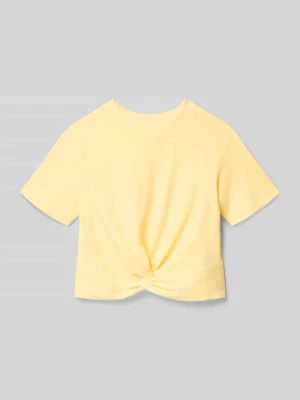 Pudełkowy krój t-shirt z czystej bawełny model 'REX' Only