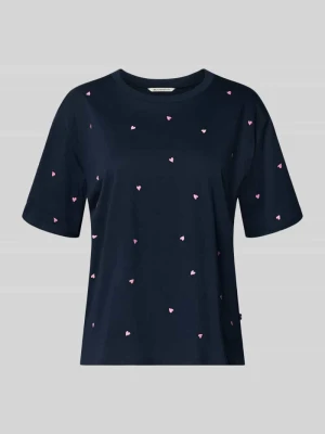 Pudełkowy krój t-shirt z czystej bawełny Tom Tailor Denim